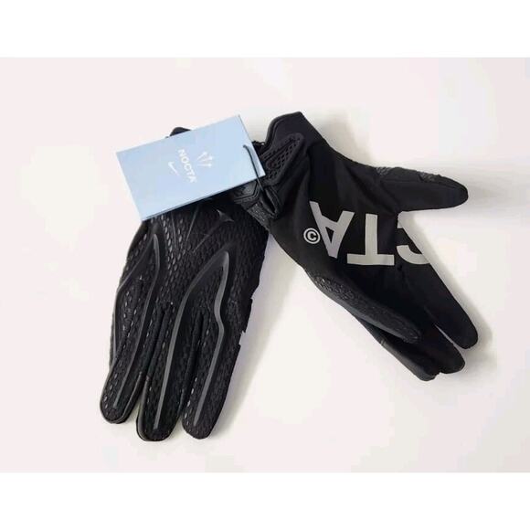Nike Nocta x Drake Gloves Rare Black Limited NWT FD2116-001 SIZE MEDIUM - Picture 1 of 4